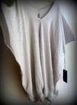 ANNETTE GÖRTZ Tunic / Longshirt Size S / M, slightly transparent, layered look