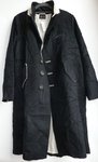UmitUnal / Umit Unal unisex coat M, wool black # 032