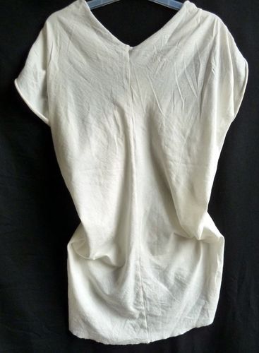 Lost & Found Top Shirt, Size L, cream-white